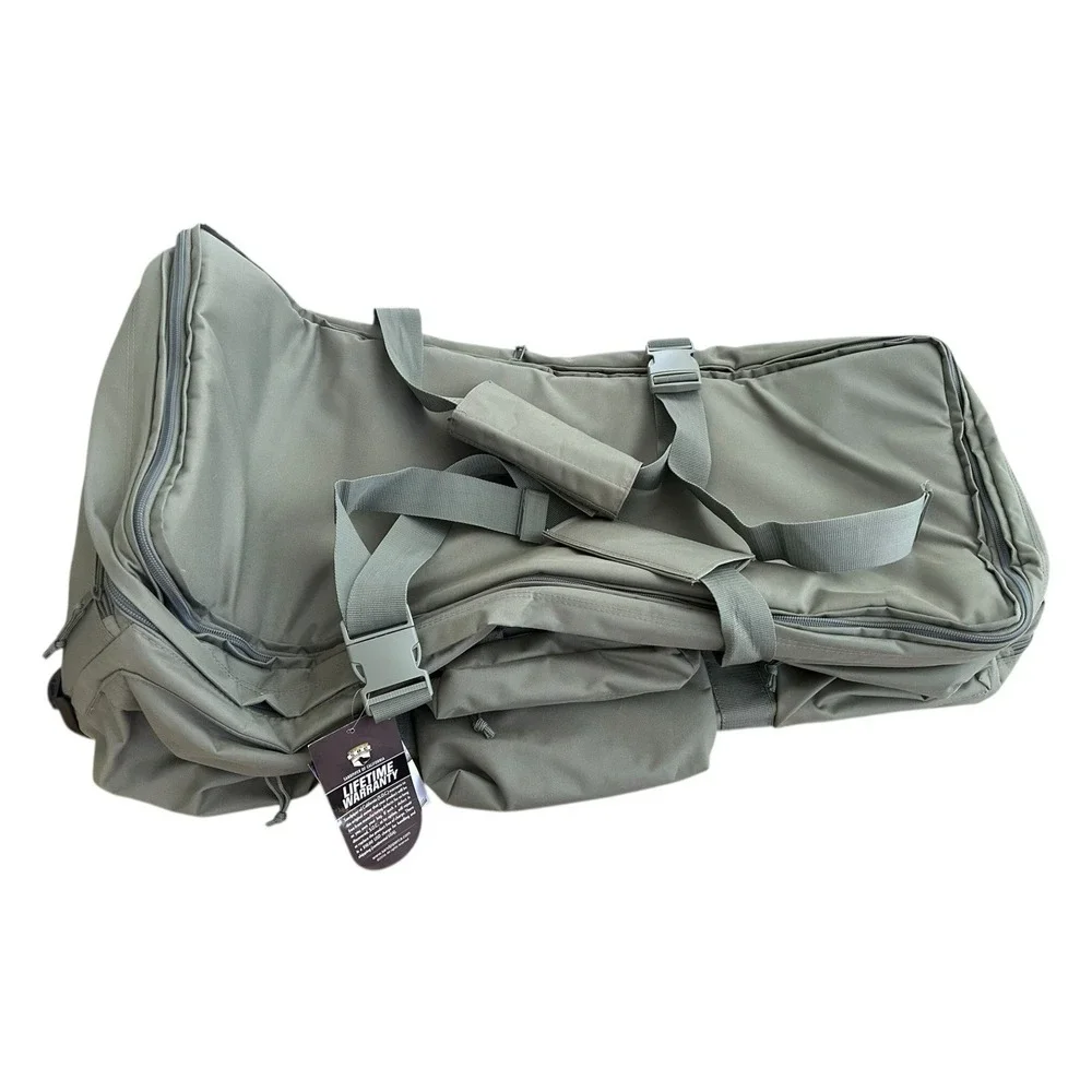 SOC Sandpiper of California Rolling Load Out Duffel XL Green Wheeled Suitcase